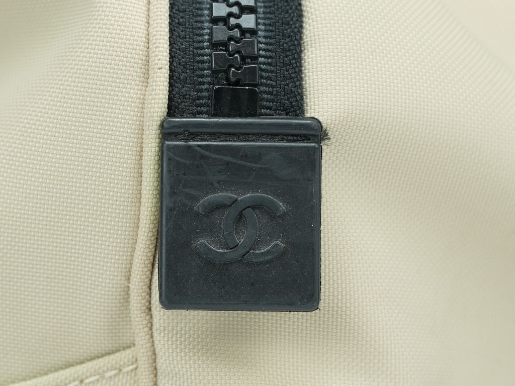 CHANEL Sport Line Coco Mark Boston Bag Travel Shoulder Bag