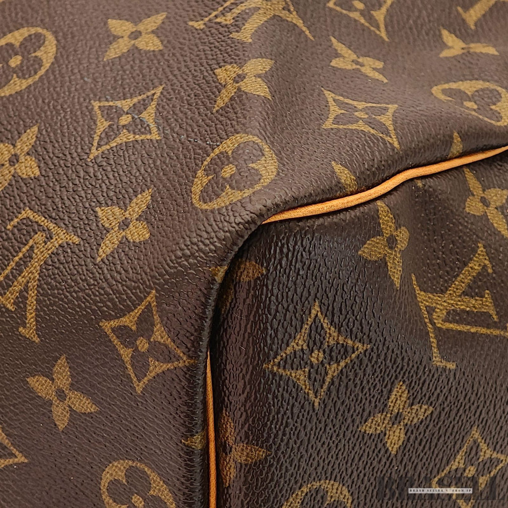 Louis Vuitton Monogram Keepall 50 M41426 Boston Bag Large Capacity Travel Brown