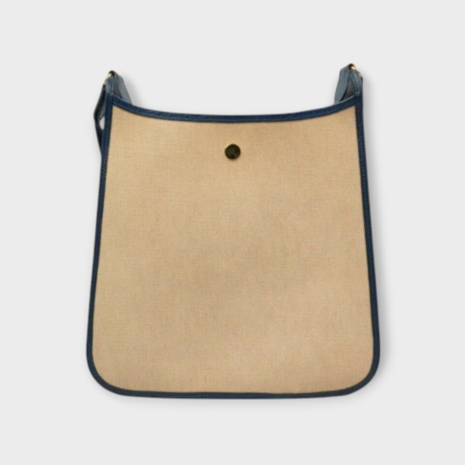 Hermès Vespa PM Vintage Canvas Shoulder Bag in Beige【A】