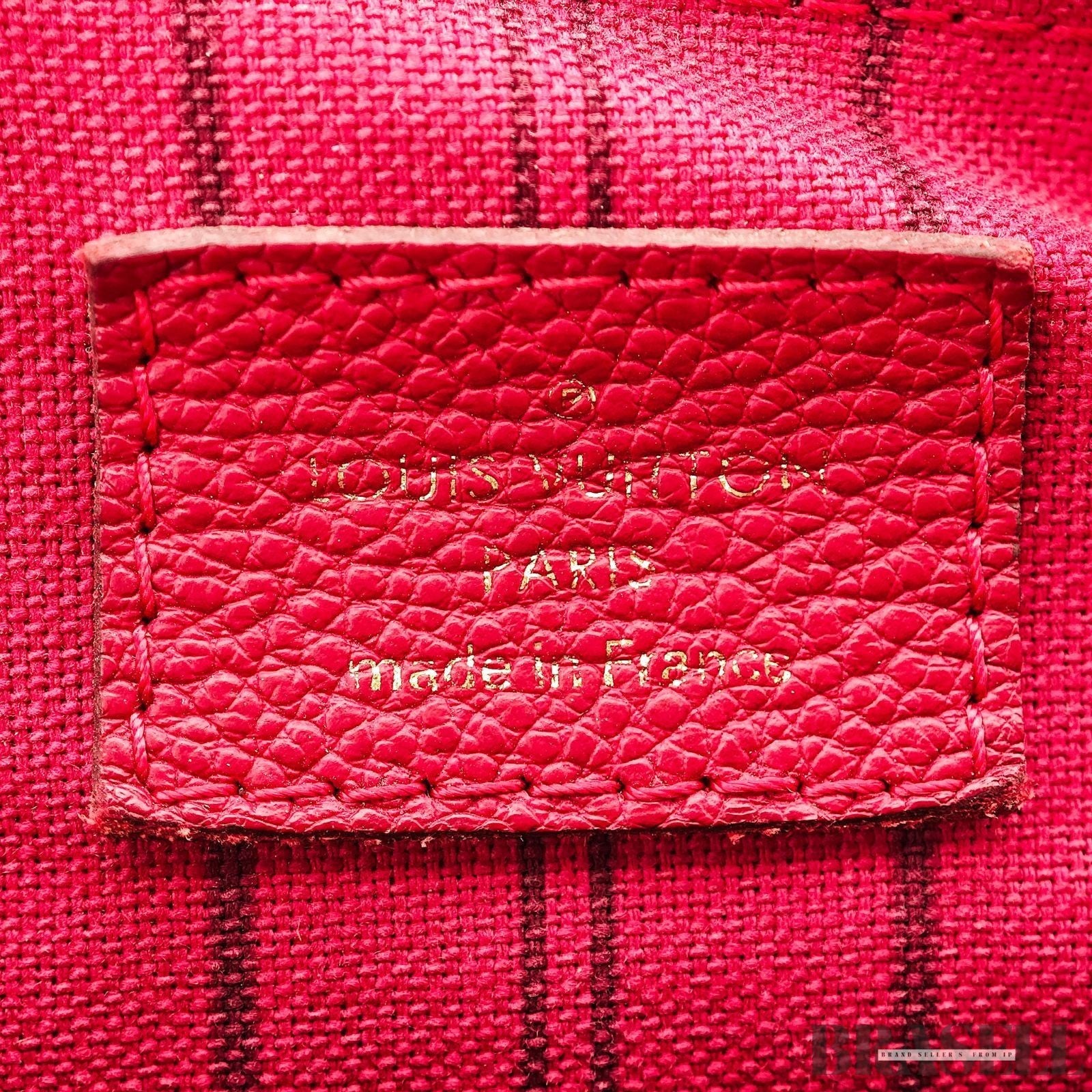 Louis Vuitton Speedy Bandoulière 25 Bag Handbag Monogram Empreinte Red Women’s