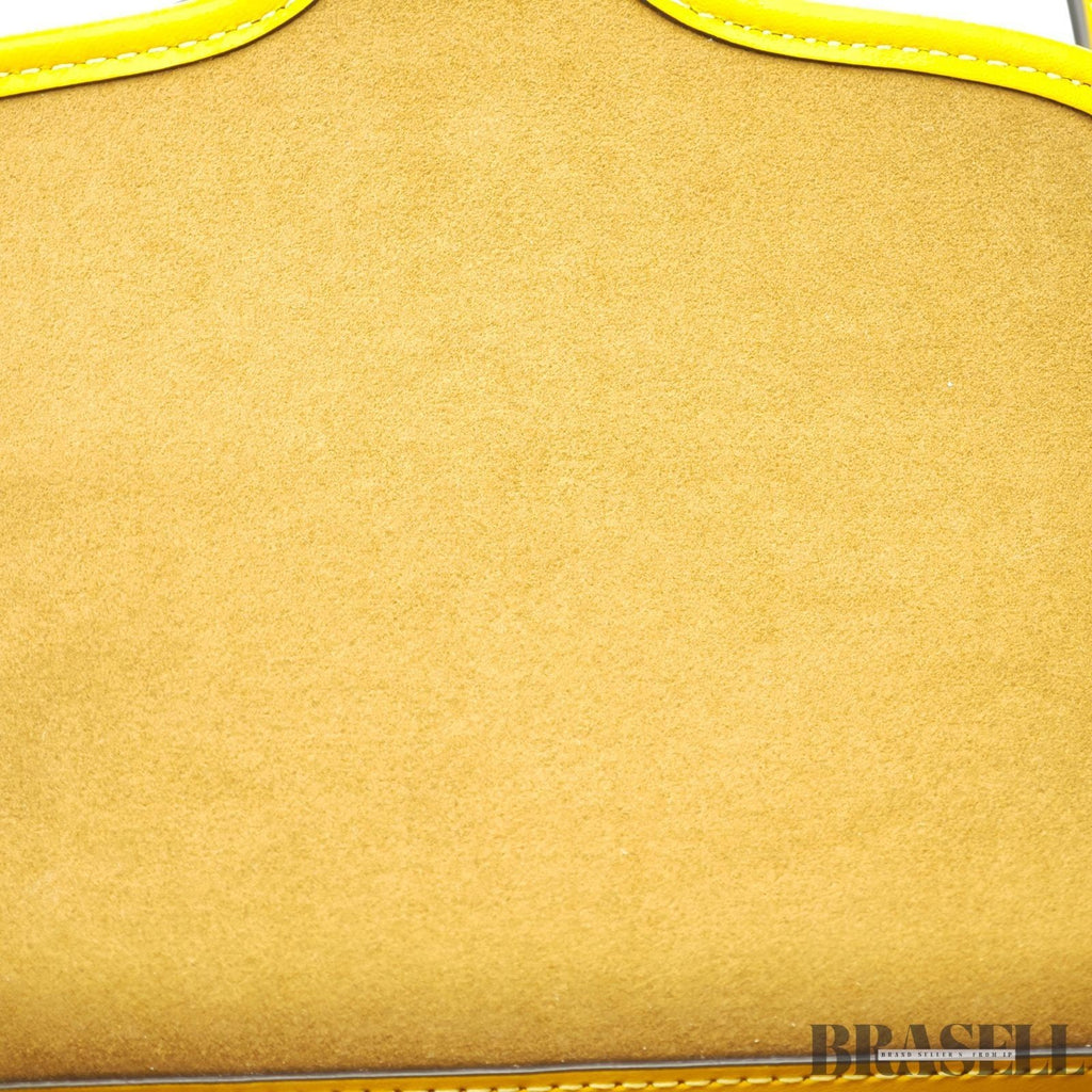 COACH Tabby Messenger Bag Shoulder Bag Flap Compact Yellow Women's