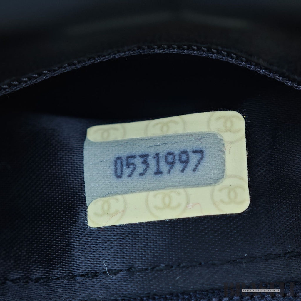 Chanel Chain Shoulder Diana Lambskin Shoulder Bag Flap Compact Black Women