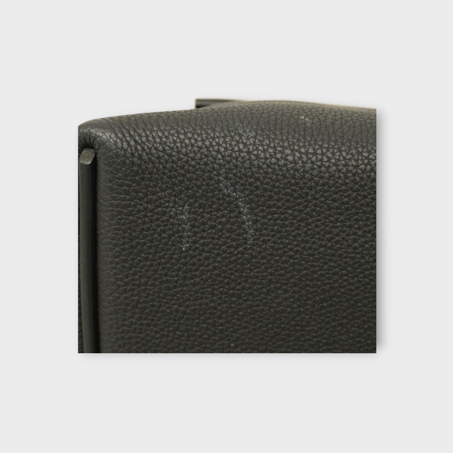 Hermès Handbag Vingt Quatre 29 Togo Black Gold Hardware Y Stamp 【A】