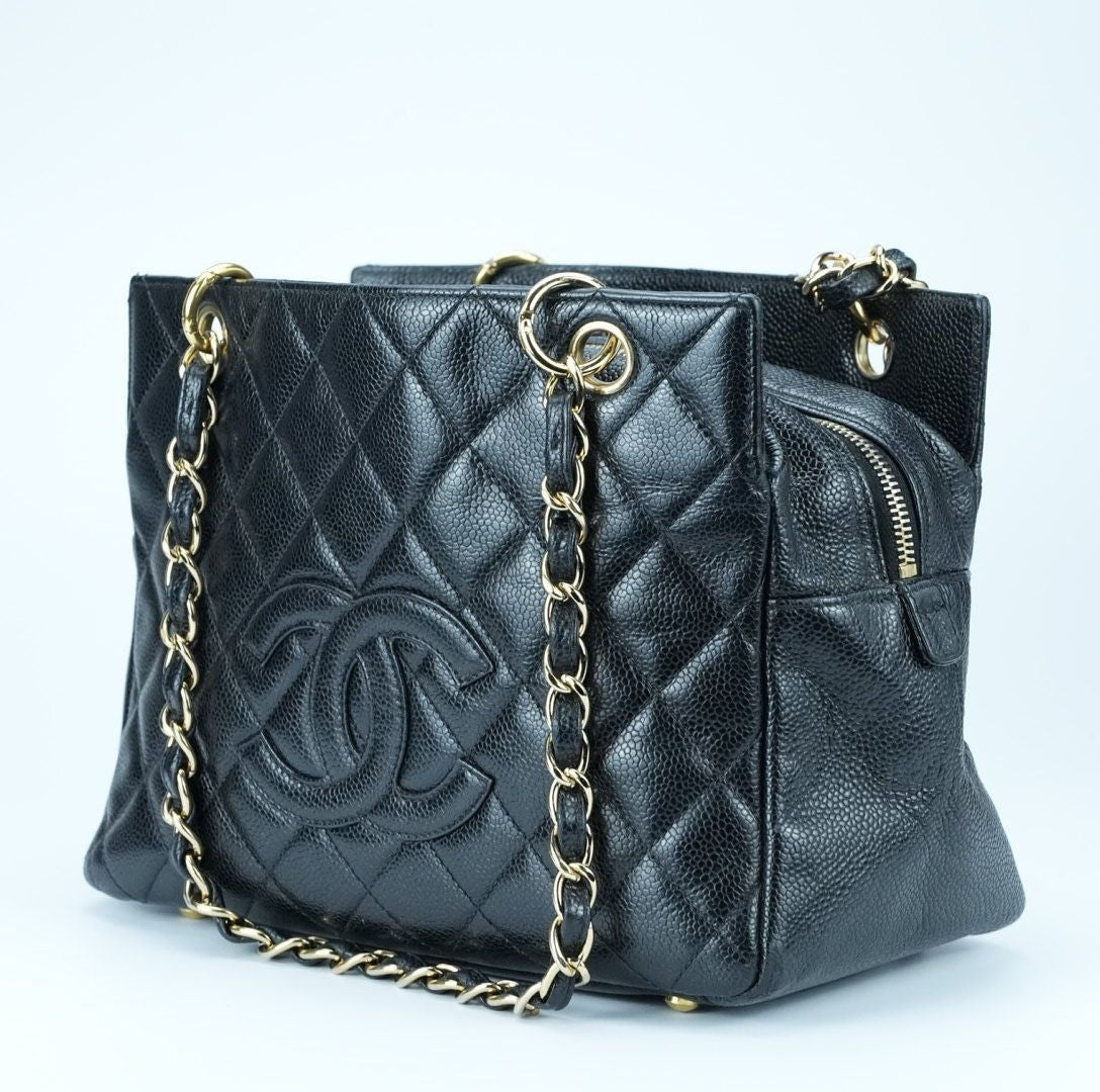 CHANEL Matelasse Petit Timeless Tote (PTT) Chain Shoulder Bag