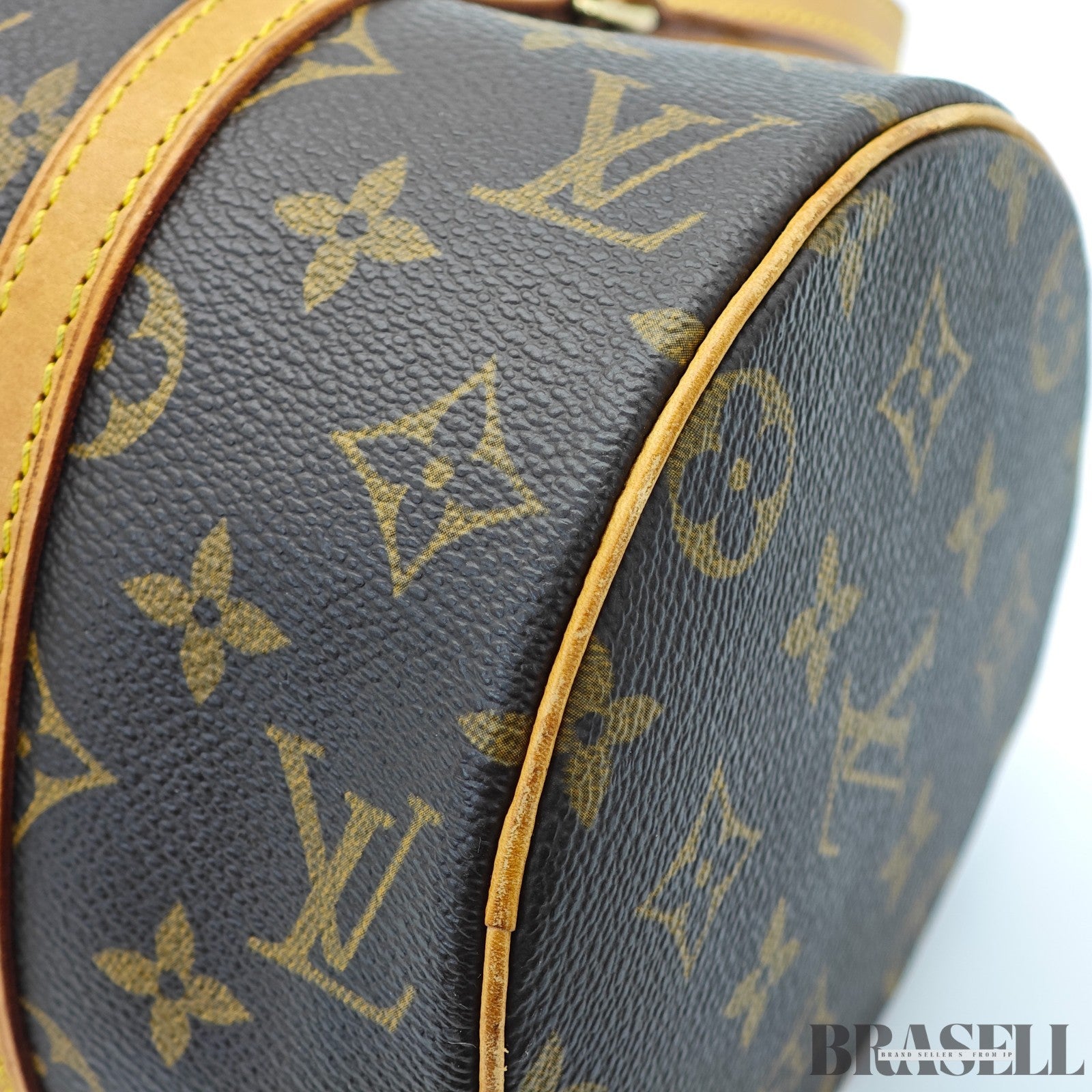 LOUIS VUITTON Papillon 26 Handbag M51386 PVC Coated Canvas & Leather Brown