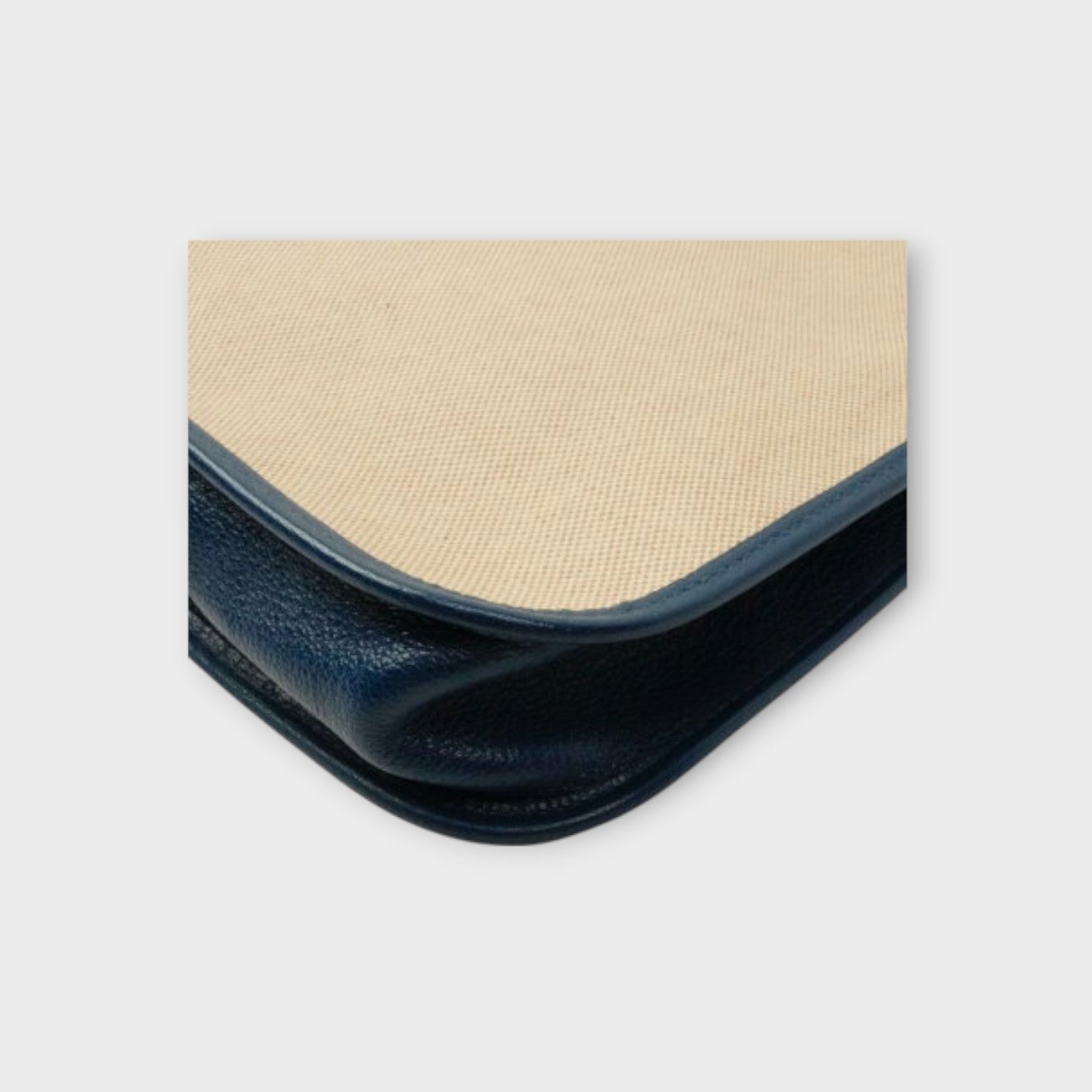 Hermès Vespa PM Vintage Canvas Shoulder Bag in Beige【A】
