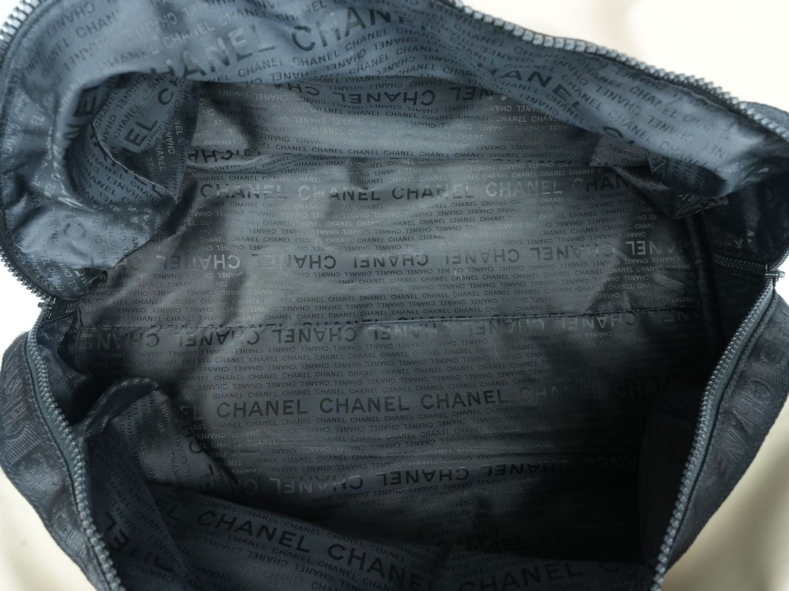 CHANEL Sport Line Coco Mark Boston Bag Travel Shoulder Bag