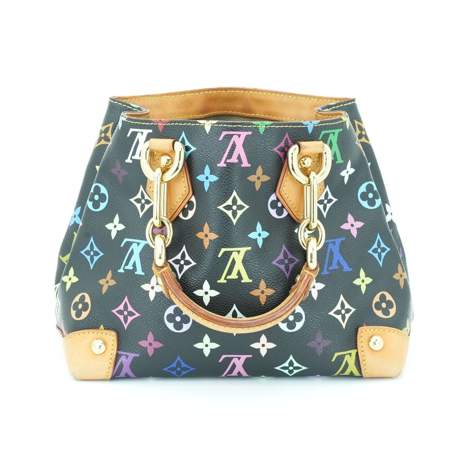 LOUIS VUITTON Multicolore Audra M40048 Handbag Noir Black Women's
