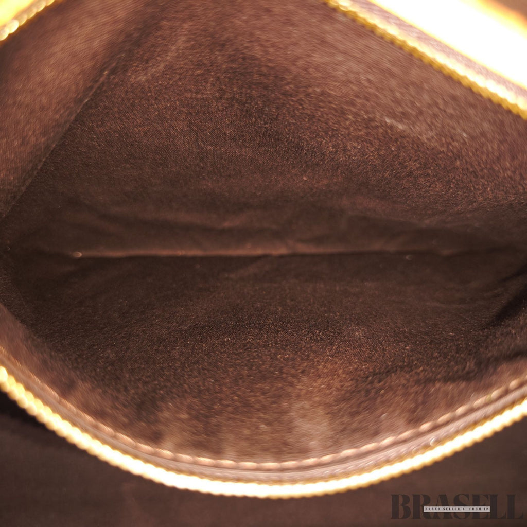 LOUIS VUITTON Monogram Vernis Blair MM Hand Bag 2way M91619 Auth Brown