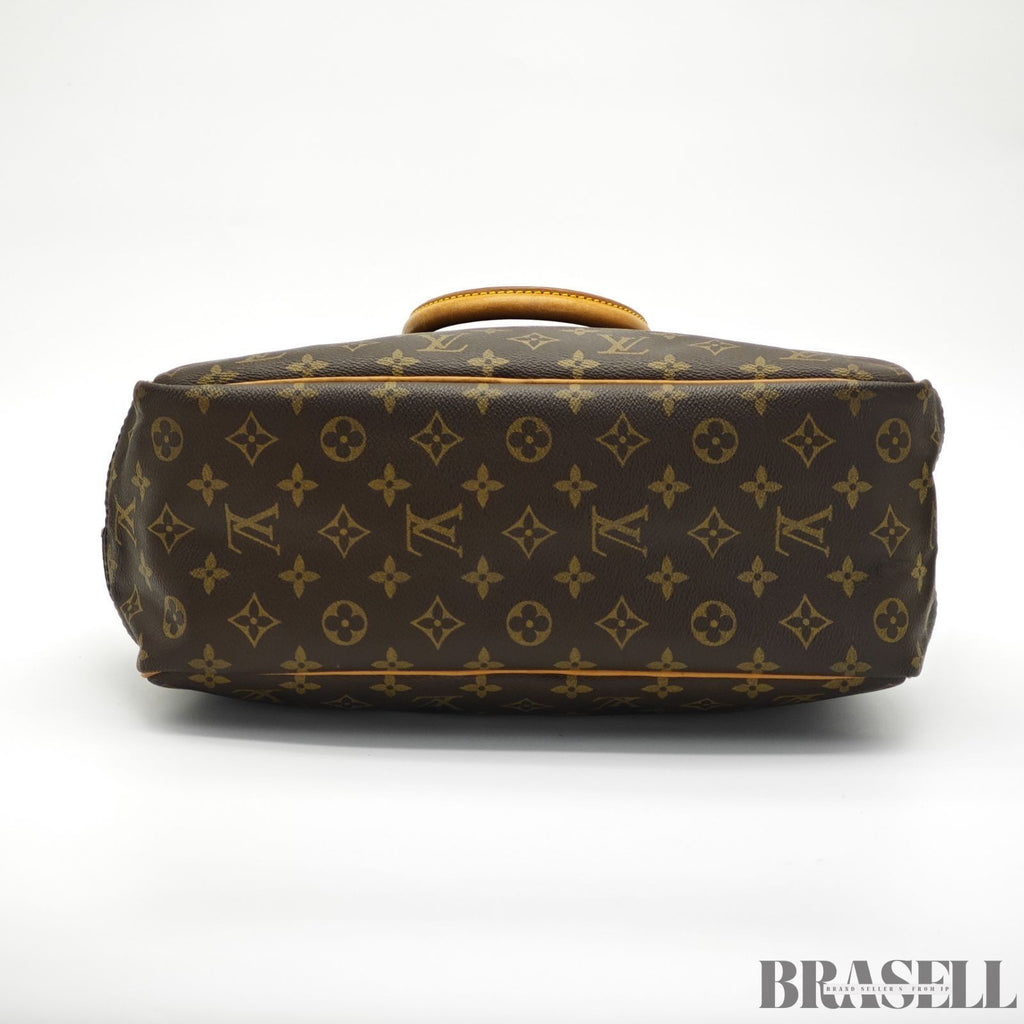 LOUIS VUITTON Deauville M47270 Monogram Travel Handbag Brown Women’s