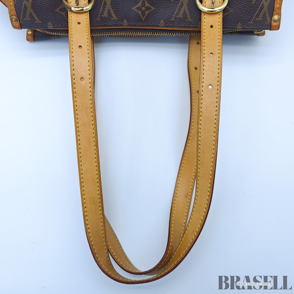 LOUIS VUITTON Popincourt Au Tote Bag Monogram M40007 Canvas Brown