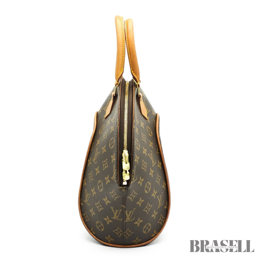 Louis Vuitton Ellipse PM M51127 Monogram Canvas Handbag Brown Woman