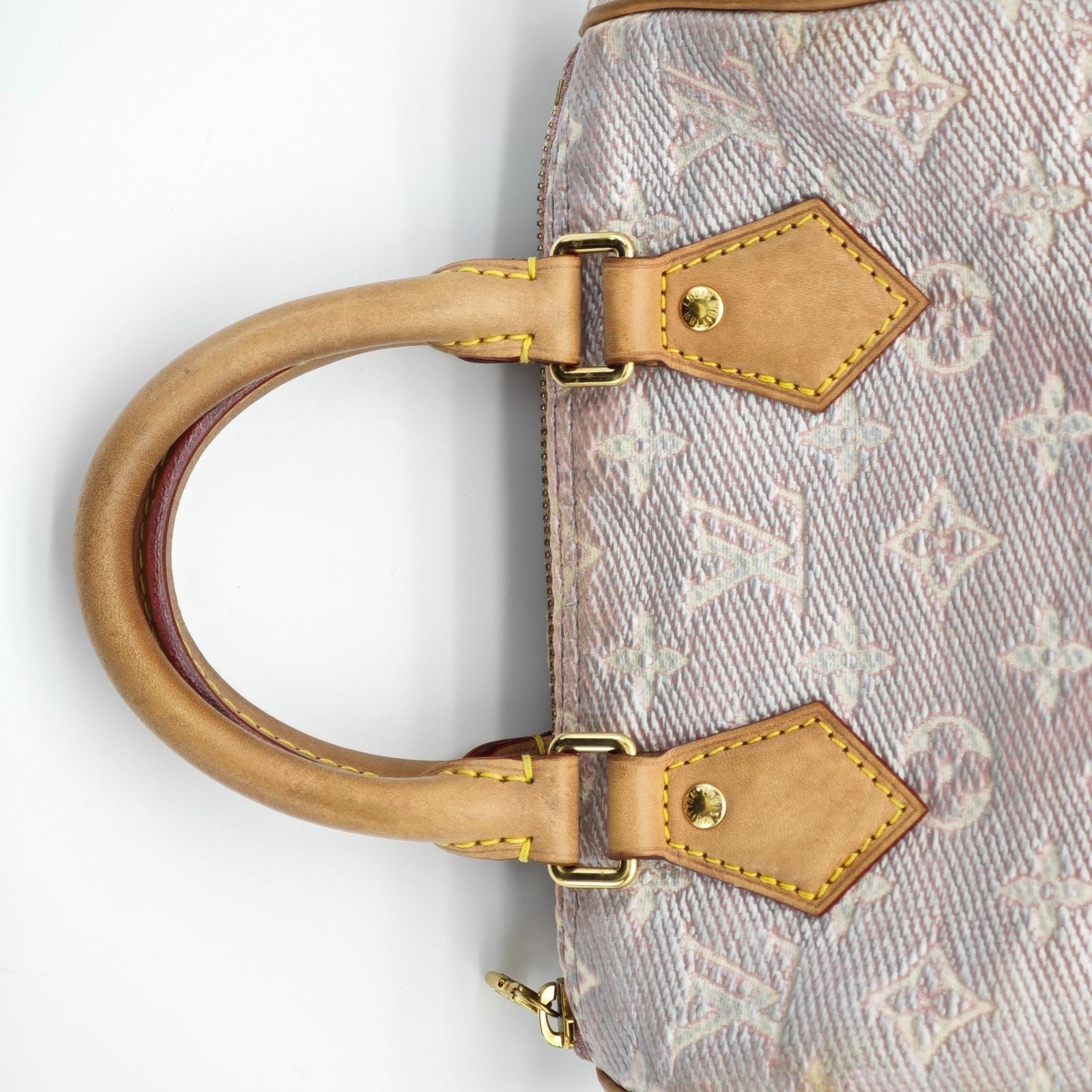 LOUIS VUITTON Monogram Denim Nano Speedy M81213 2-Way Shoulder Bag/Handbag