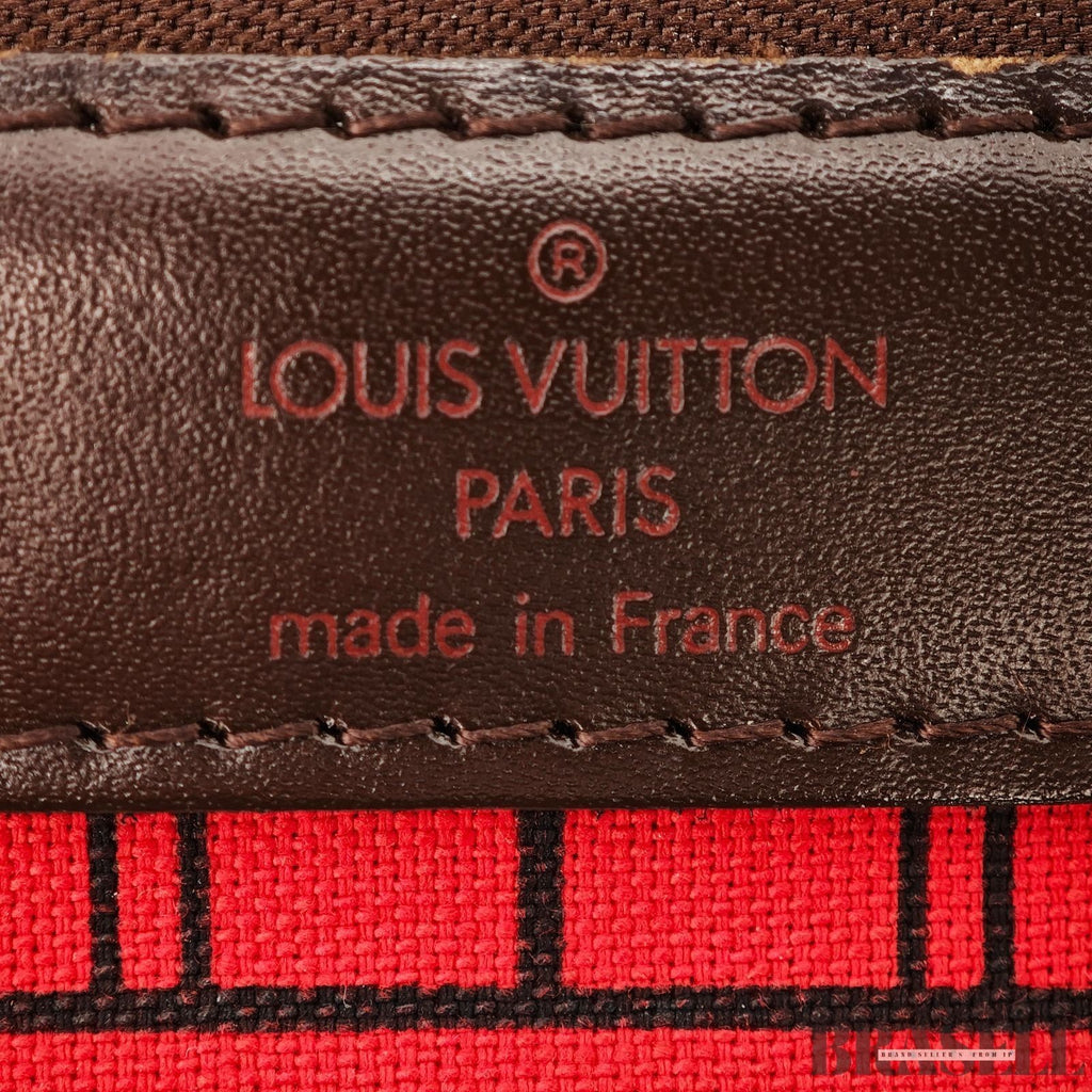 LOUIS VUITTON Neverfull PM N51109 Tote Bag Damier Ebene Dark Brown Women's