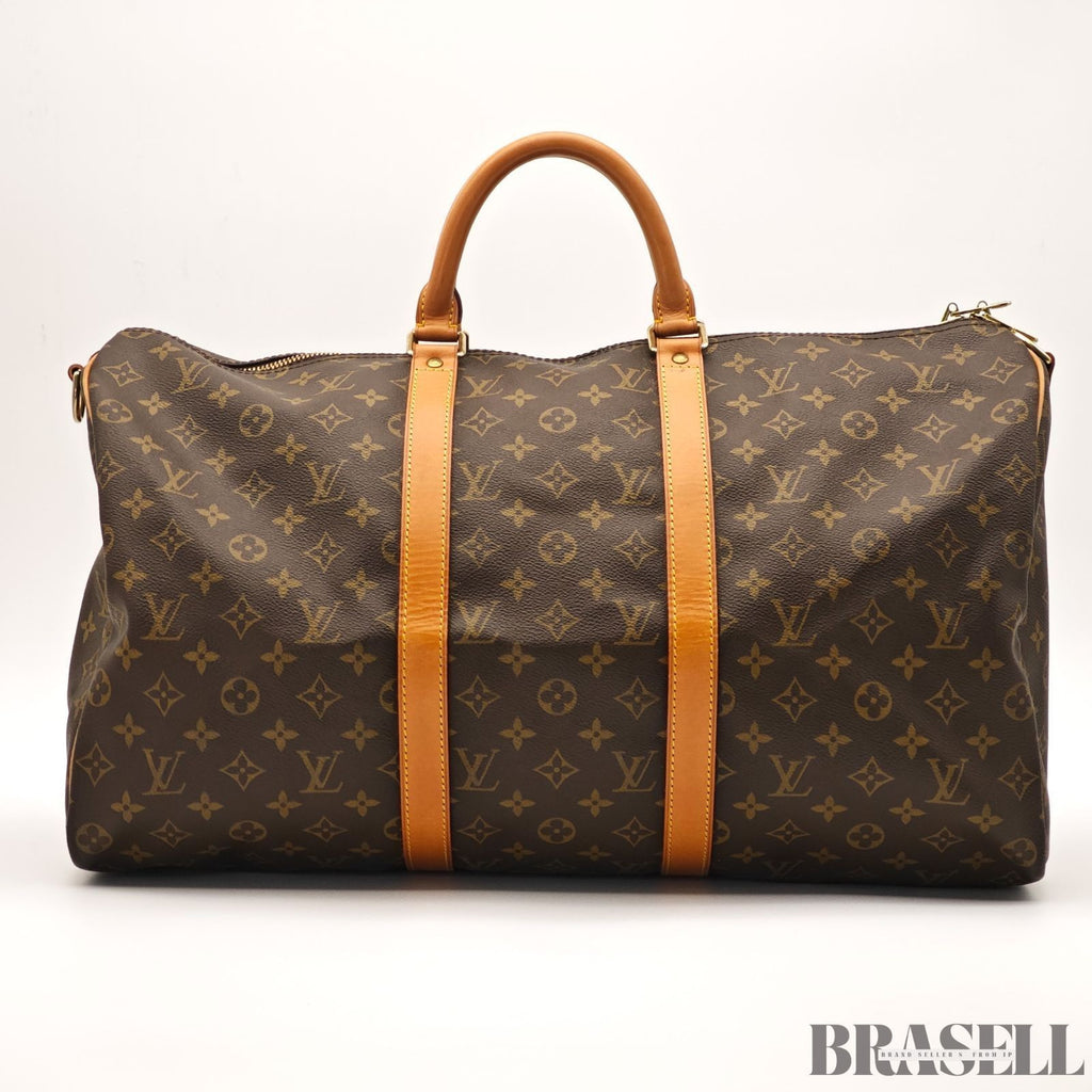Louis Vuitton Keepall Bandoulière 50 M41416 Boston Bag Large Capacity Brown