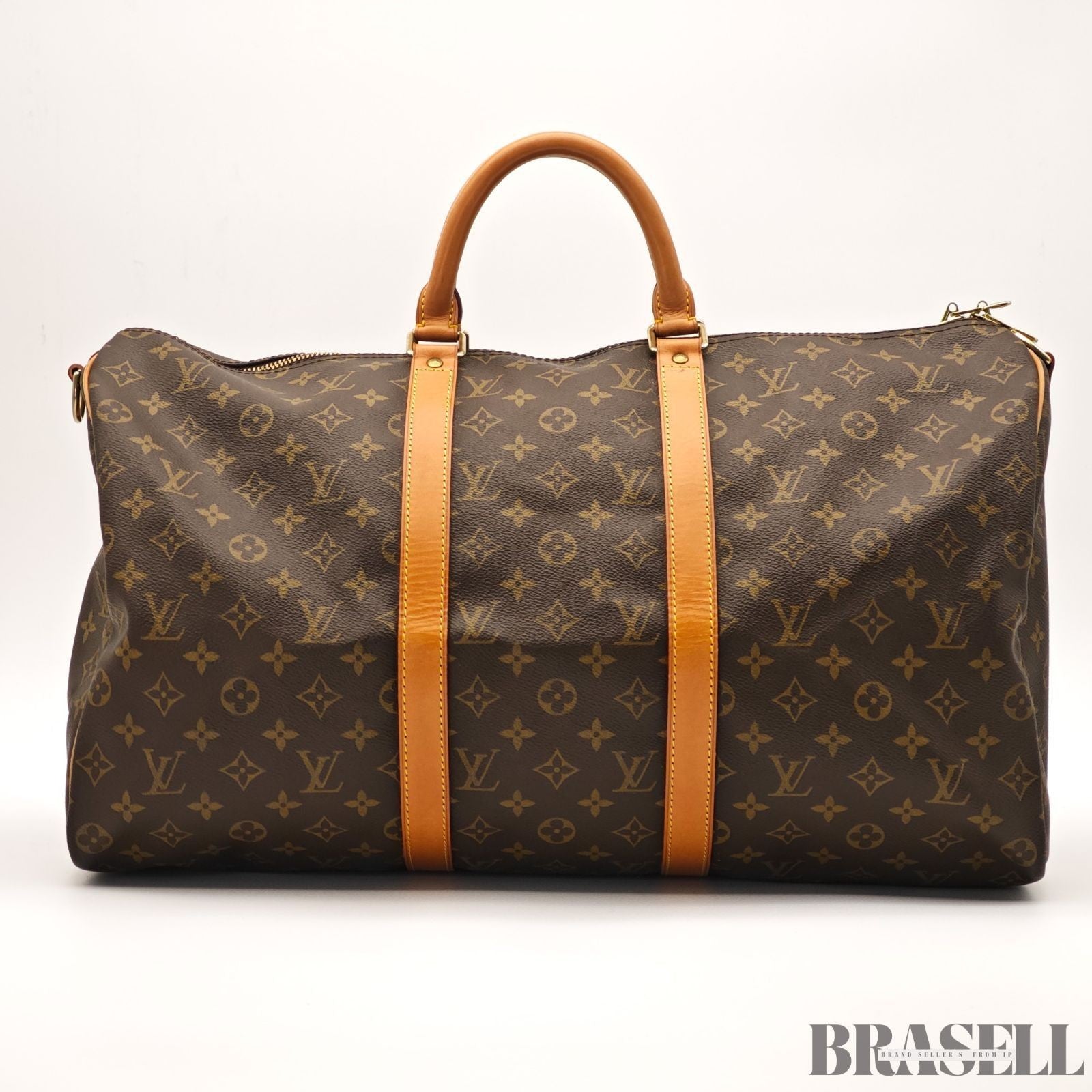 Louis Vuitton Keepall Bandoulière 50 M41416 Boston Bag Large Capacity Brown