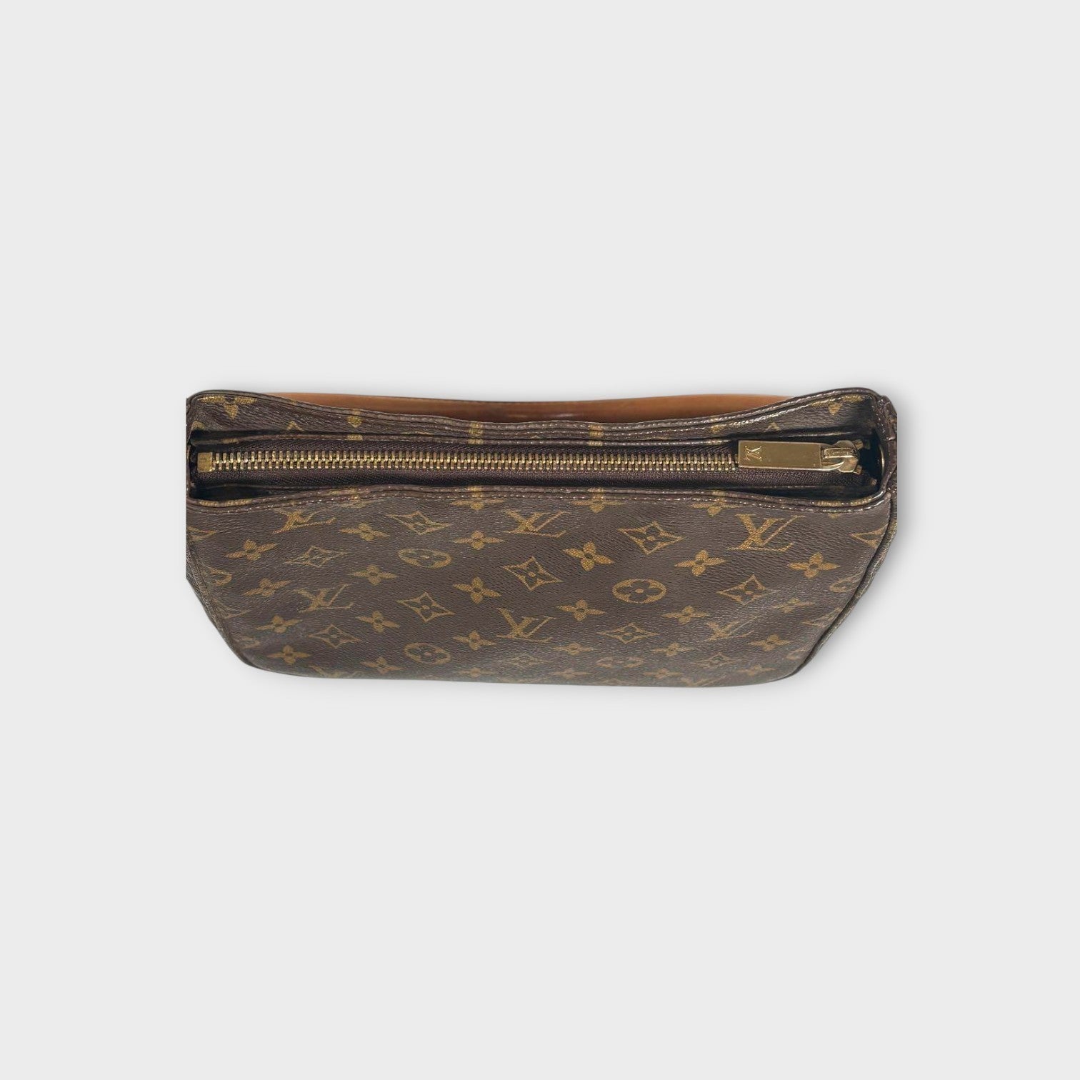 Louis Vuitton Looping MM Monogram M51146 Shoulder Handbag Brown 【A】