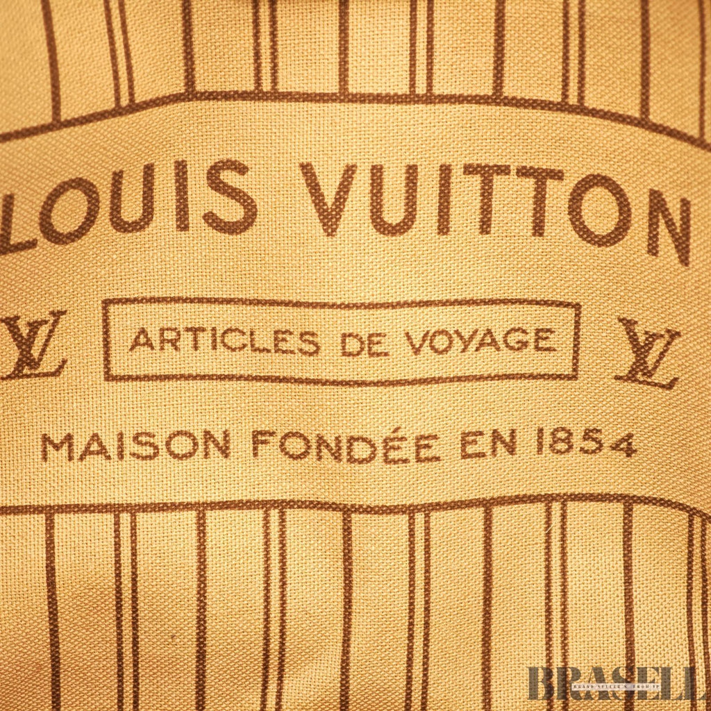 LOUIS VUITTON Neverfull MM M40156 Tote Bag Brown Monogram Canvas Large Women's