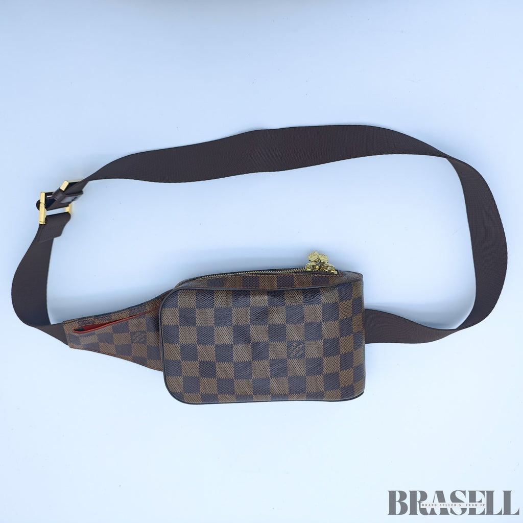 LOUIS VUITTON Geronimos N51994 Crossbody Bag Damier Ebene Brown