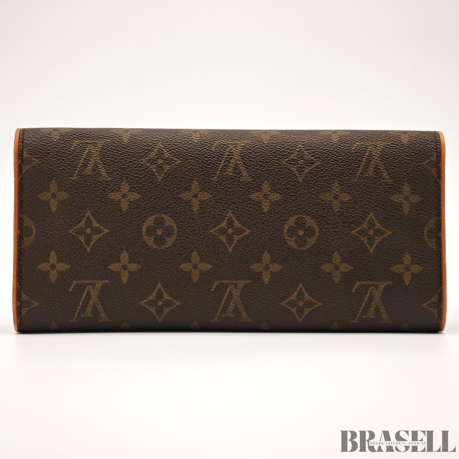 Louis Vuitton Pochette Twin GM M51852 Monogram Canvas Brown Shoulder Bag