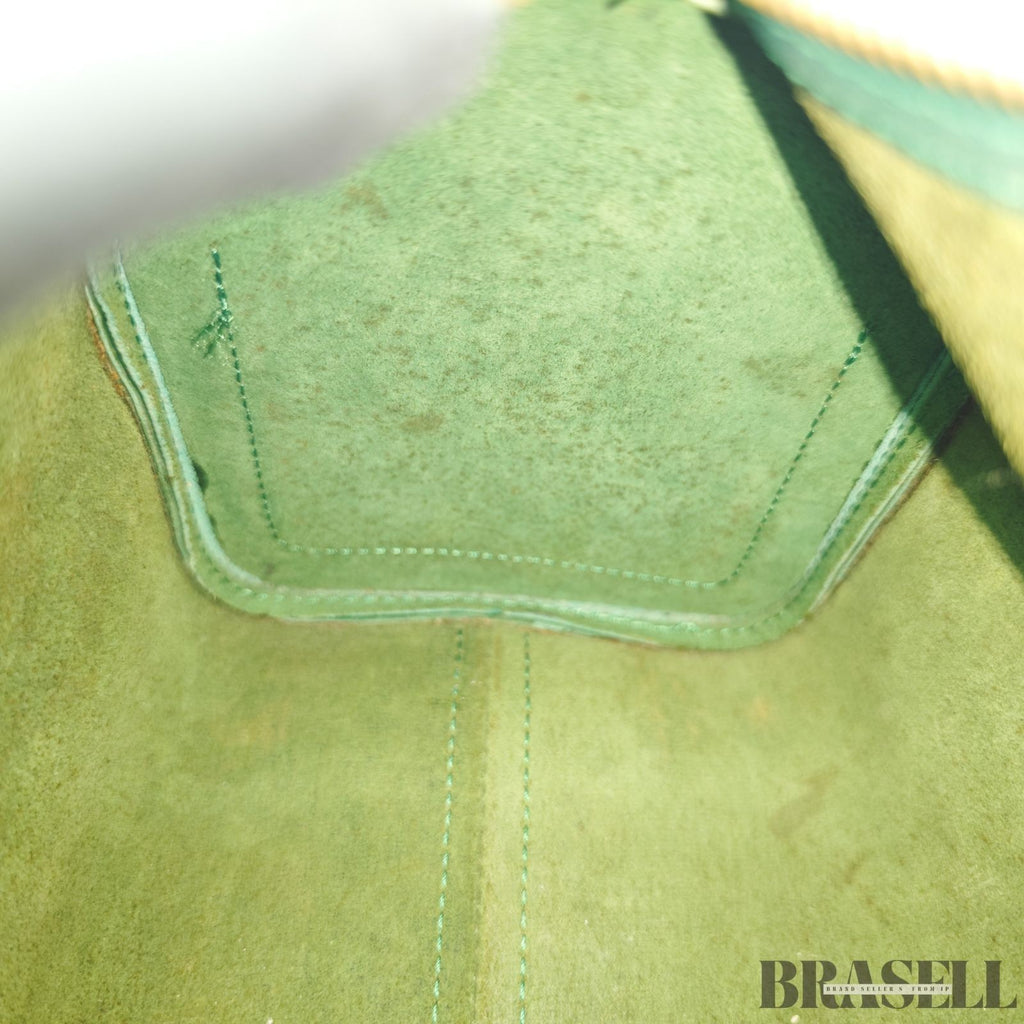 Louis Vuitton Epi Speedy 25 M43014 Mini Boston Bag Epi Leather Green Authentic
