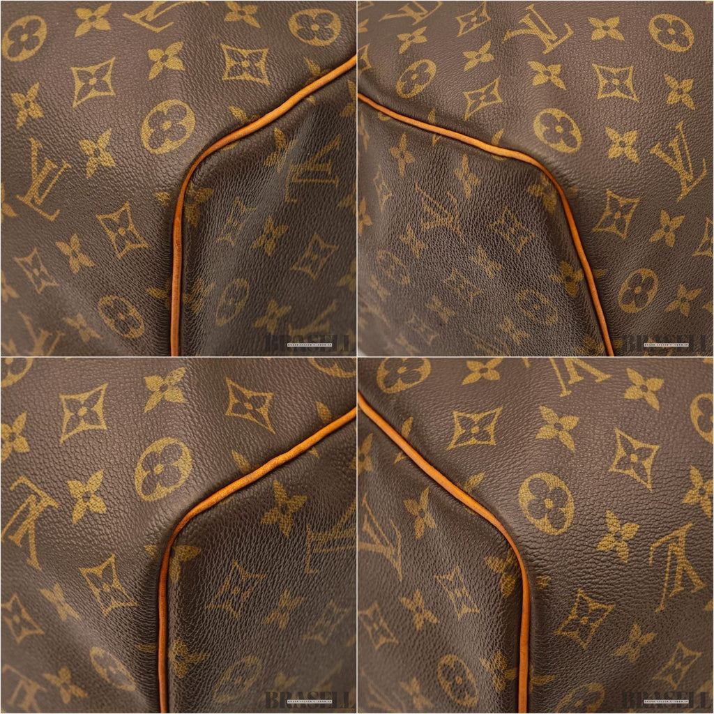 Louis Vuitton Keepall 50 Monogram M41426 Bag Boston Bag Large Capacity Brown