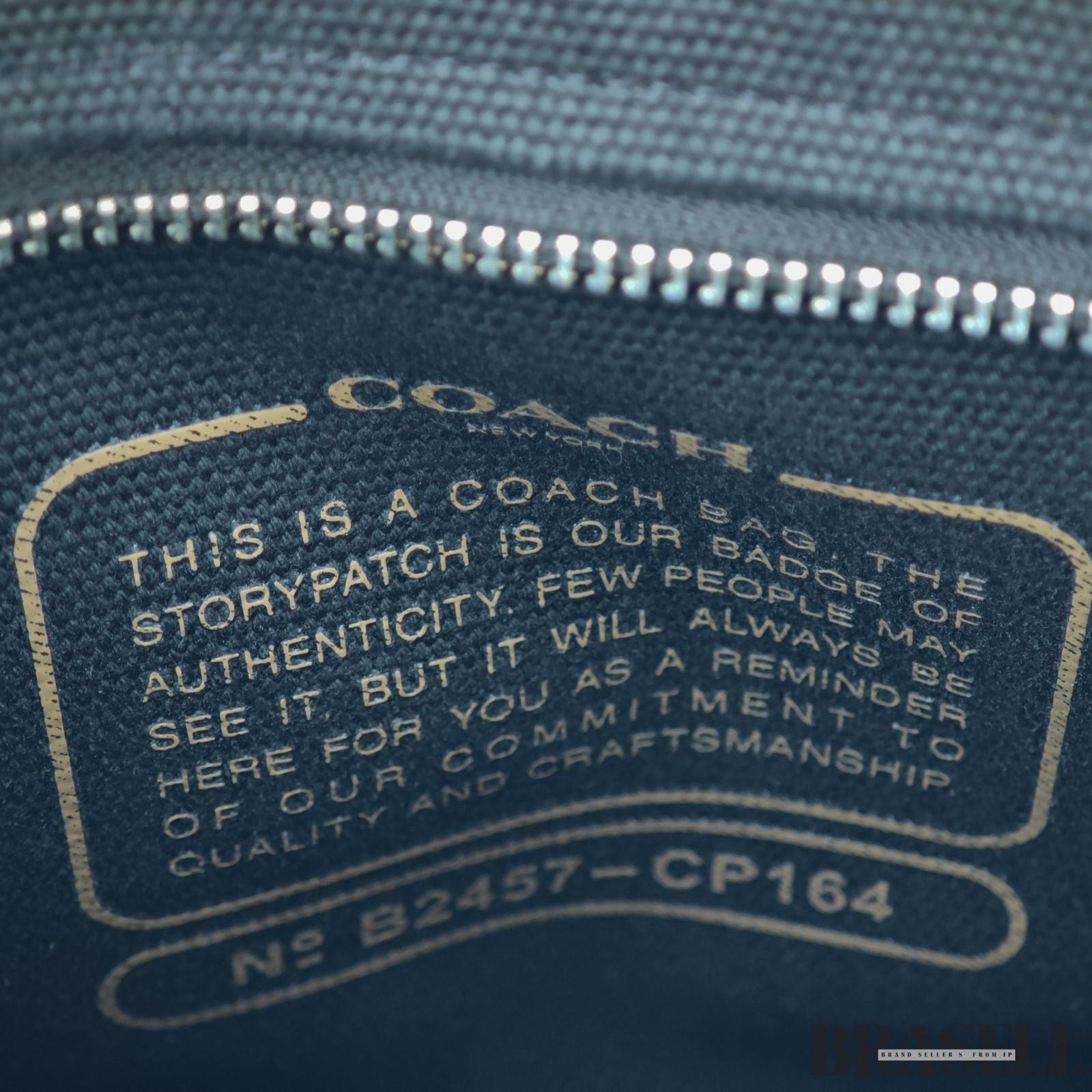 COACH Cargo Tote Bag Embroidered Black for Men and Women