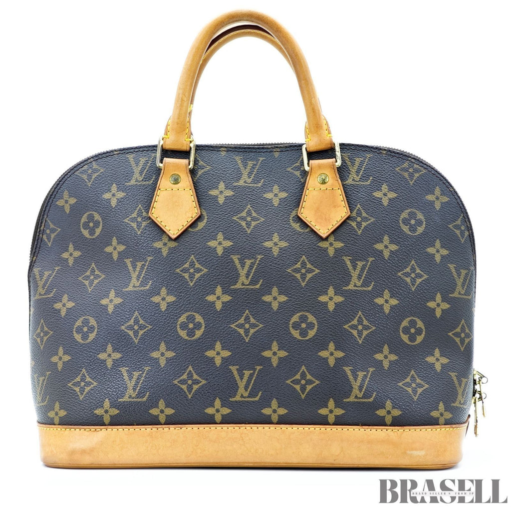 LOUIS VUITTON Alma PM M51130 Monogram Brown Top Handle Handbag Women’s