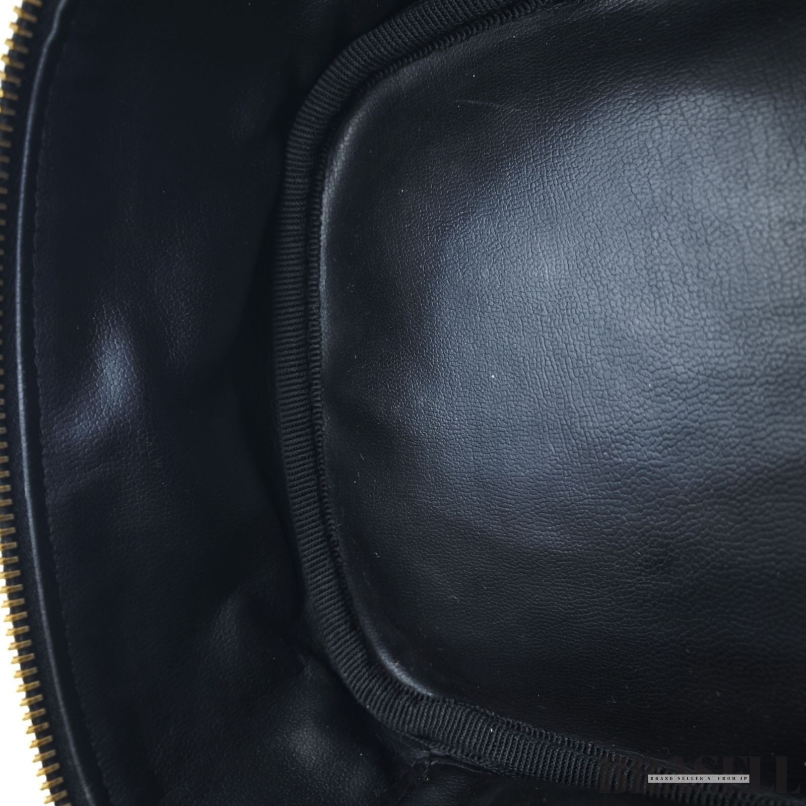 CHANEL Coco Mark Vanity Bag Mini Black Cosmetic Bag Women's