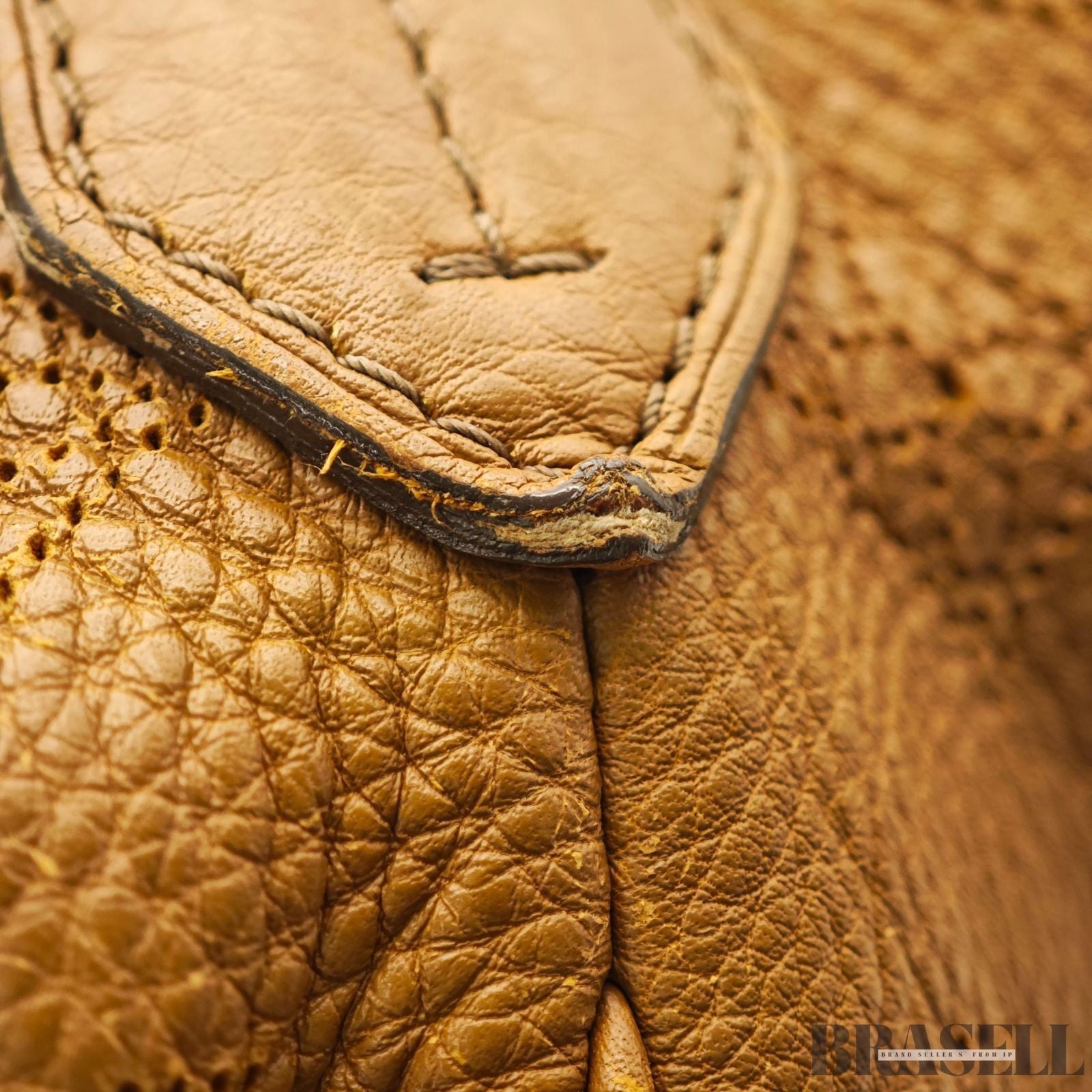 Louis Vuitton Serena PM M94212 Mahina Caramel 2Way Handbag Shoulder Bag