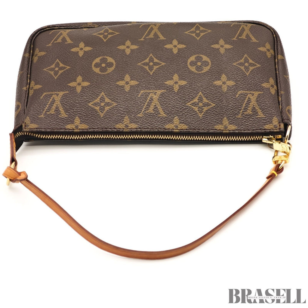 Louis Vuitton Accessoire M51980 Bag Handbag Compact Monogram Leather Brown