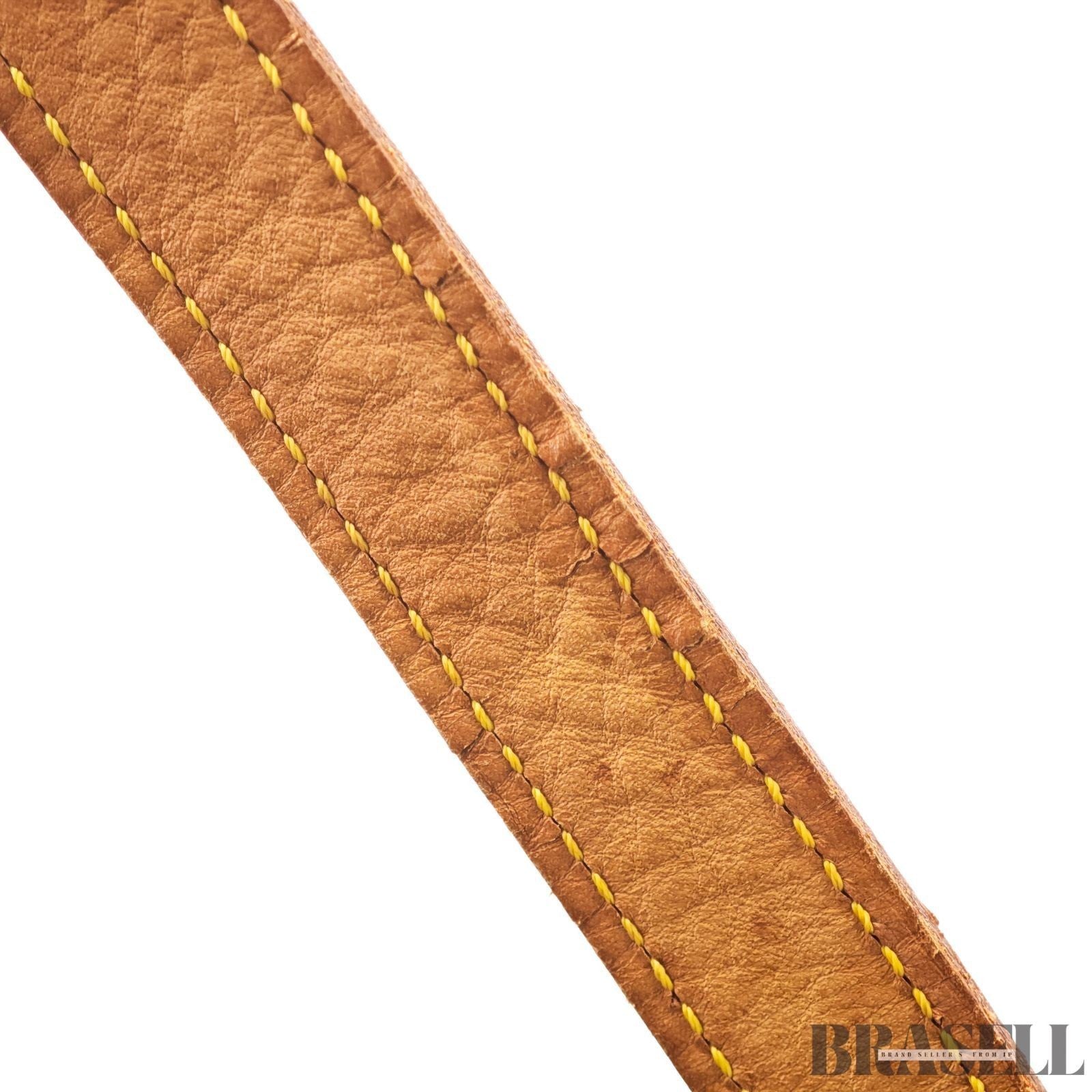 Louis Vuitton Monogram Croissant MM M51510 Bag Handbag Crescent Brown