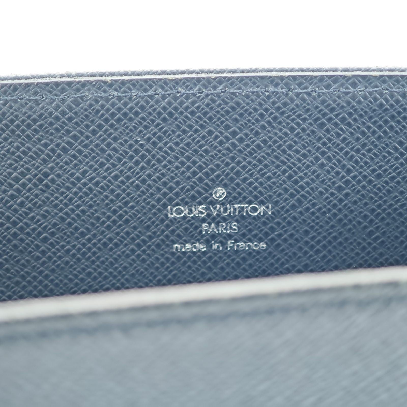 Louis Vuitton Taiga Business Bag M30052 Briefcase Ardoise Men’s