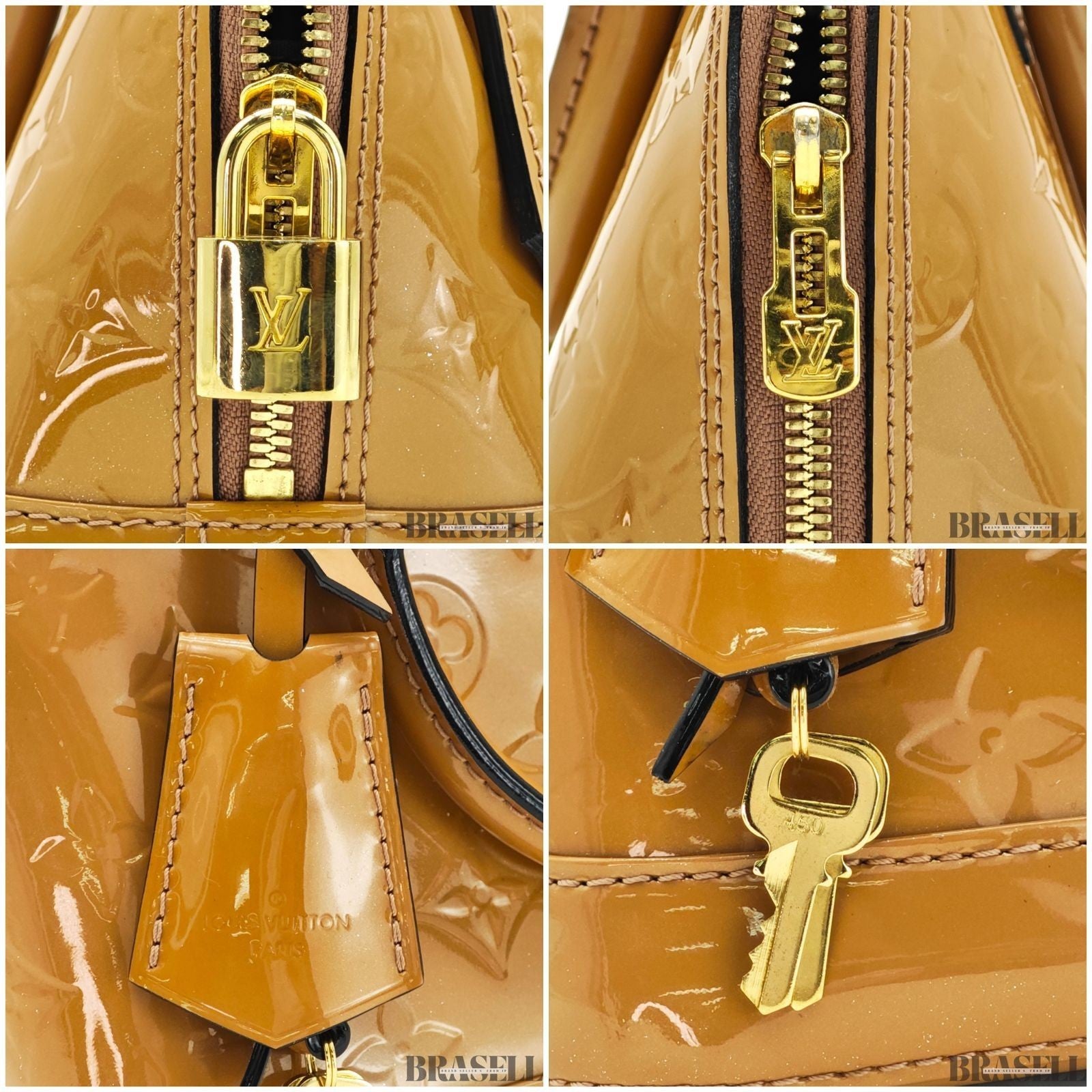 Louis Vuitton Alma BB M91585 Handbag Shoulder Bag 2Way Rose Velour Woman