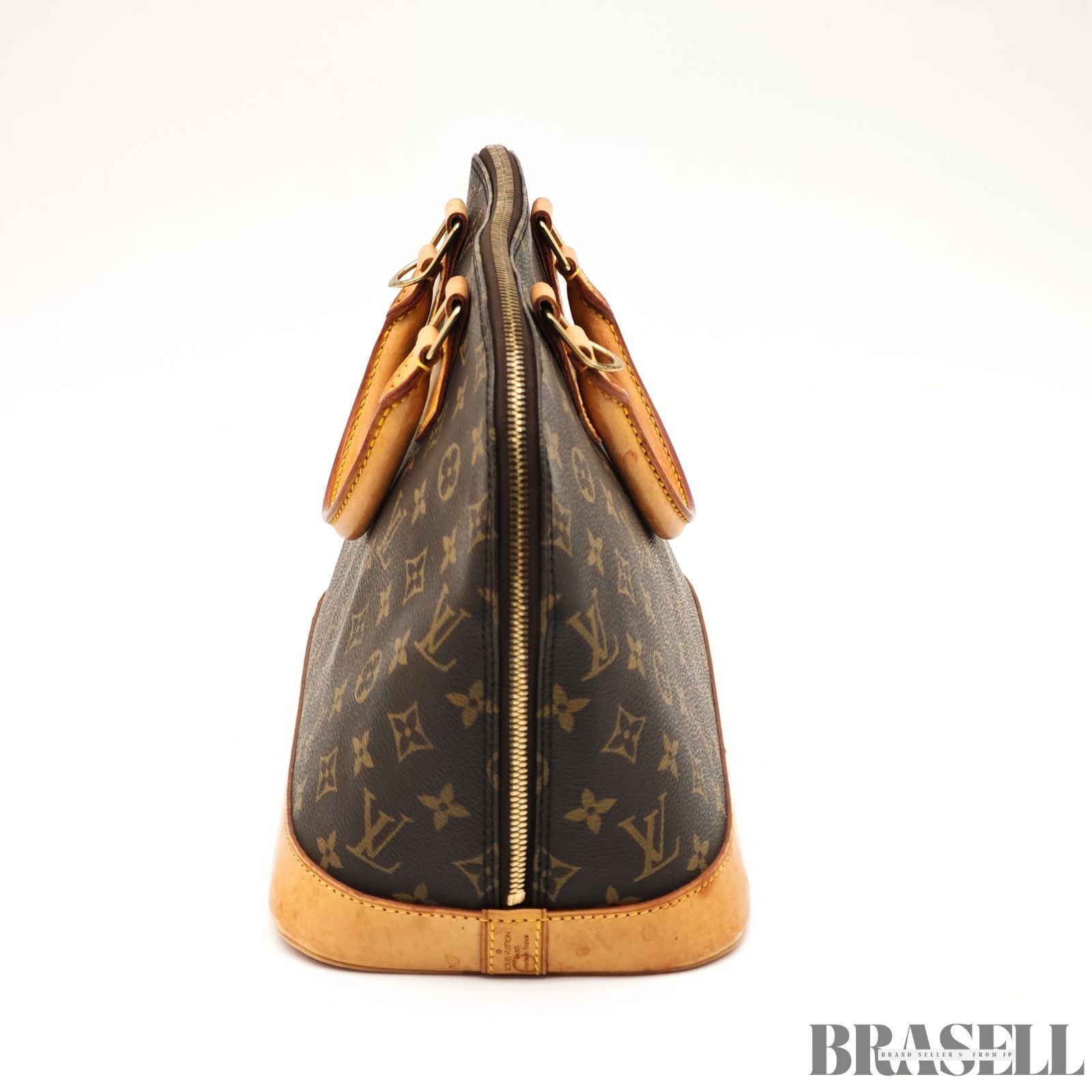 Louis Vuitton Monogram Alma PM Handbag Tote Bag M53151 Canvas Brown Woman