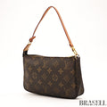 Louis Vuitton Pochette Accessoires M51980 Handbag Pouch Brown Monogram Canvas