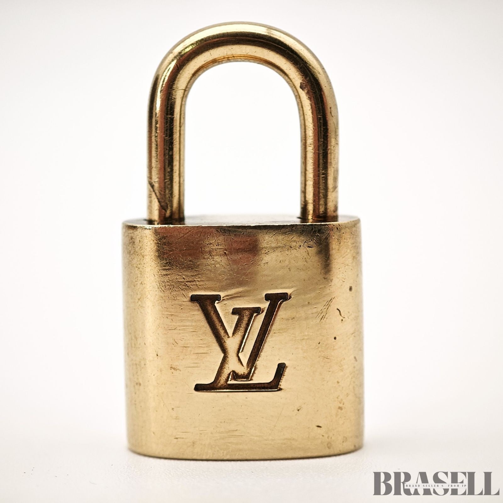Louis Vuitton Alma PM M51130 Monogram Canvas Handbag Brown Unisex w/Padlock Key