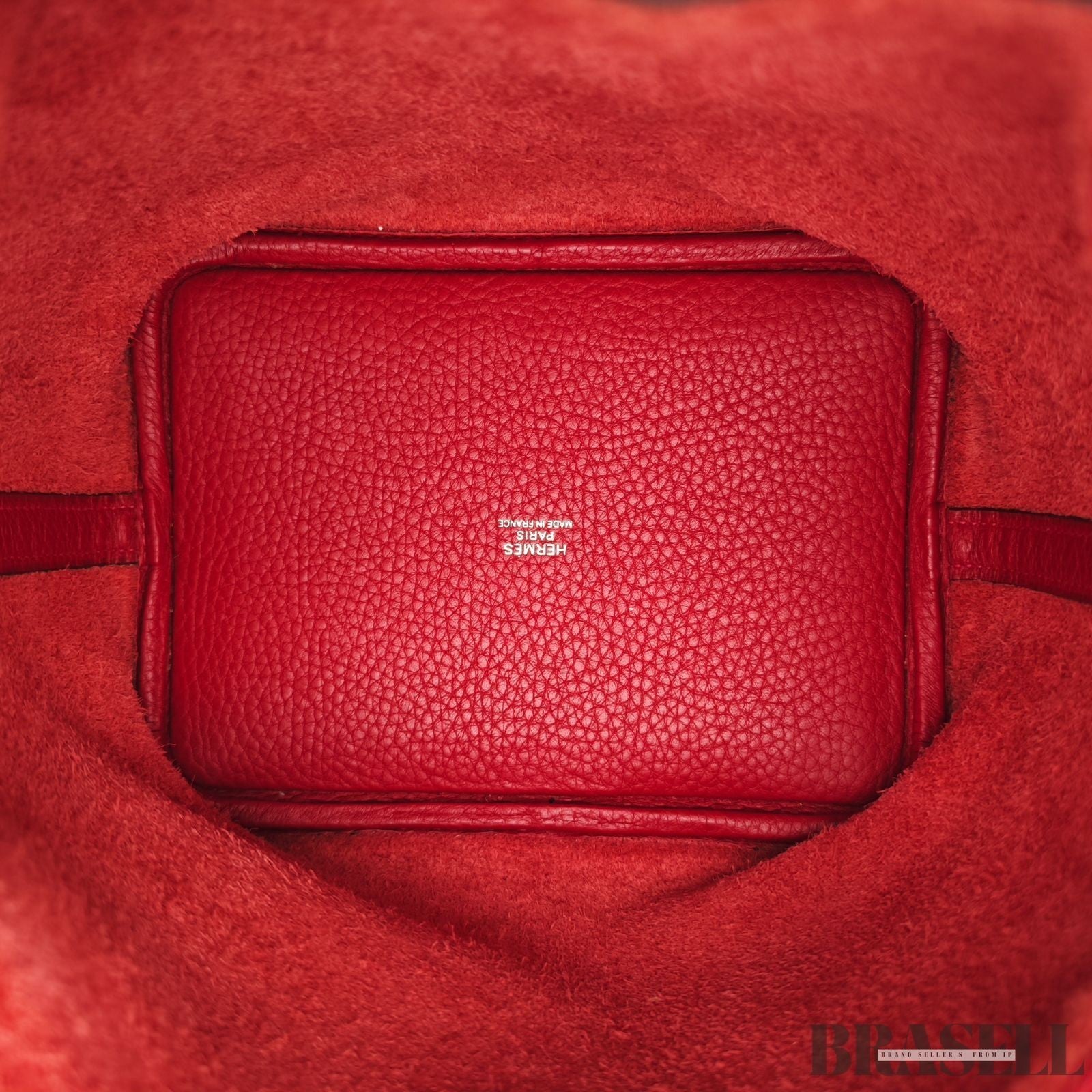 Hermes Picotin Lock PM Rouge De Coeur Bucket Bag With Box Dust Bag Padlock Key