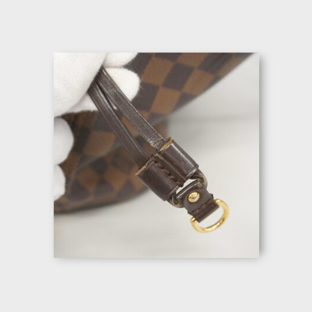 Louis Vuitton Tote Bag Damier Neverfull MM N40599 Ebene Ladies【B】