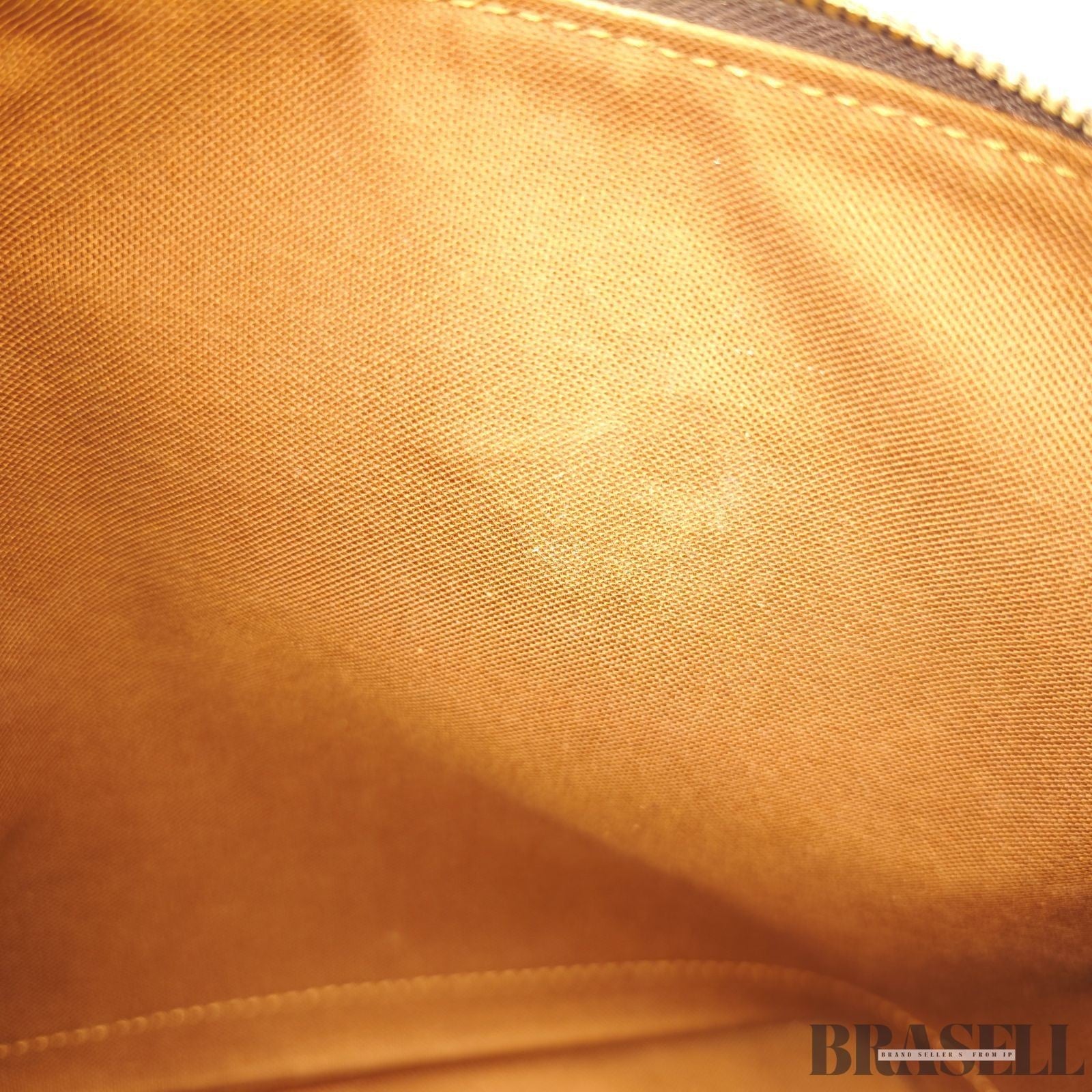 LOUIS VUITTON Alma PM Handbag M51130 Monogram Leather Brown FL1010