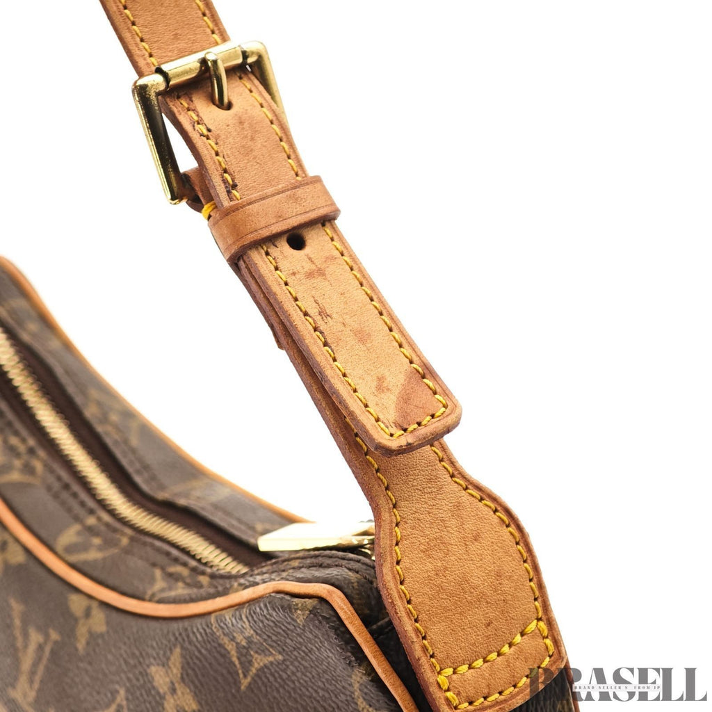 Louis Vuitton Monogram Croissant MM M51510 Bag Handbag Crescent Brown