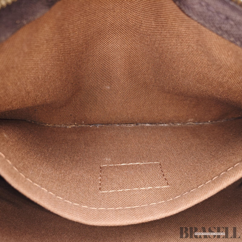 Louis Vuitton Multi Pochette Accessoires M44813 Shoulder Bag Brown w/Coin Case