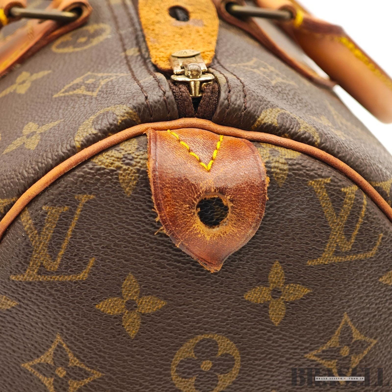 LOUIS VUITTON Speedy 30 M41526 Mini Boston Bag Brown Monogram Canvas Women's
