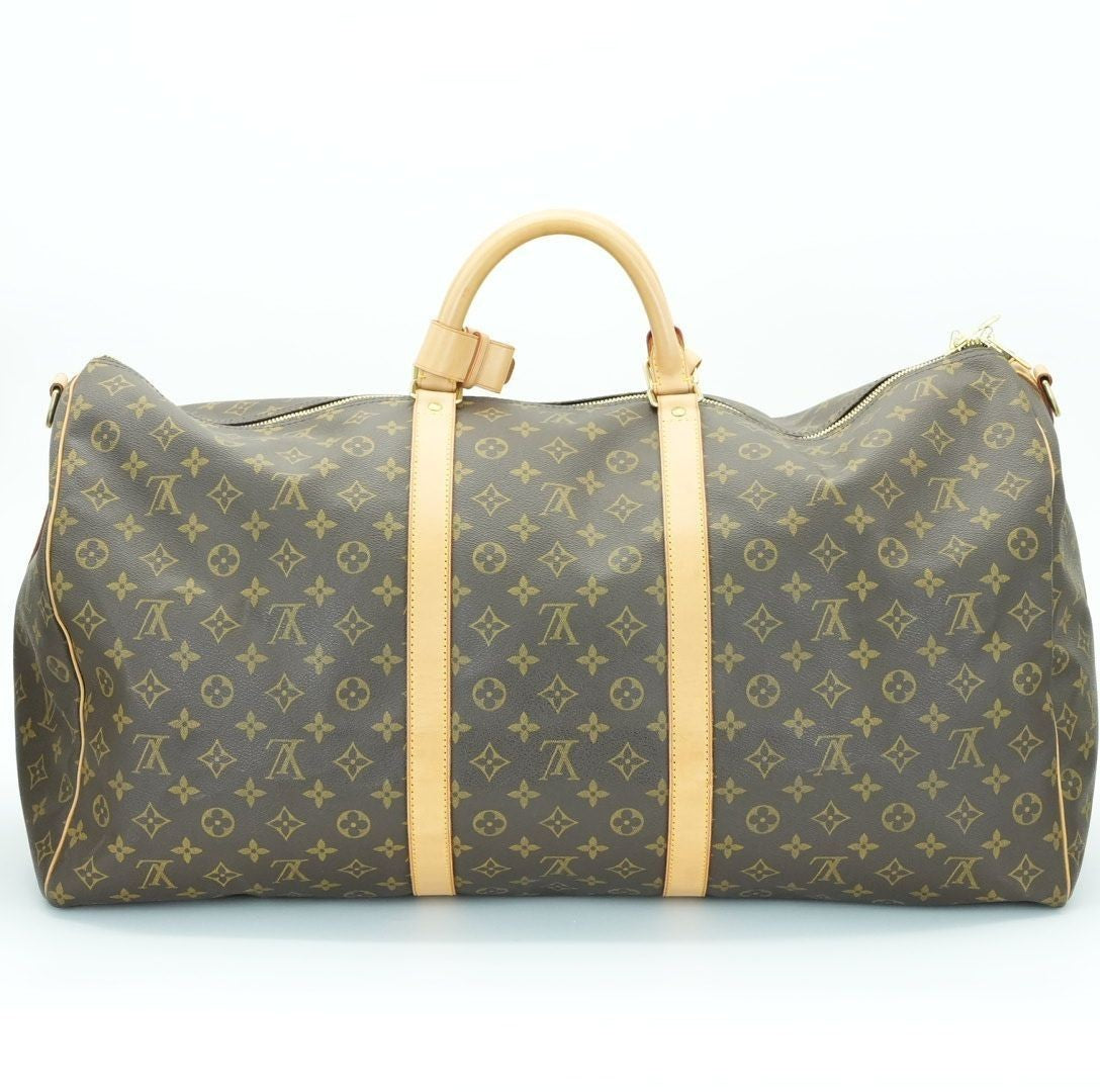 LOUIS VUITTON Keepall 60 M41422 Boston Bag Travel Large Capacity Brown