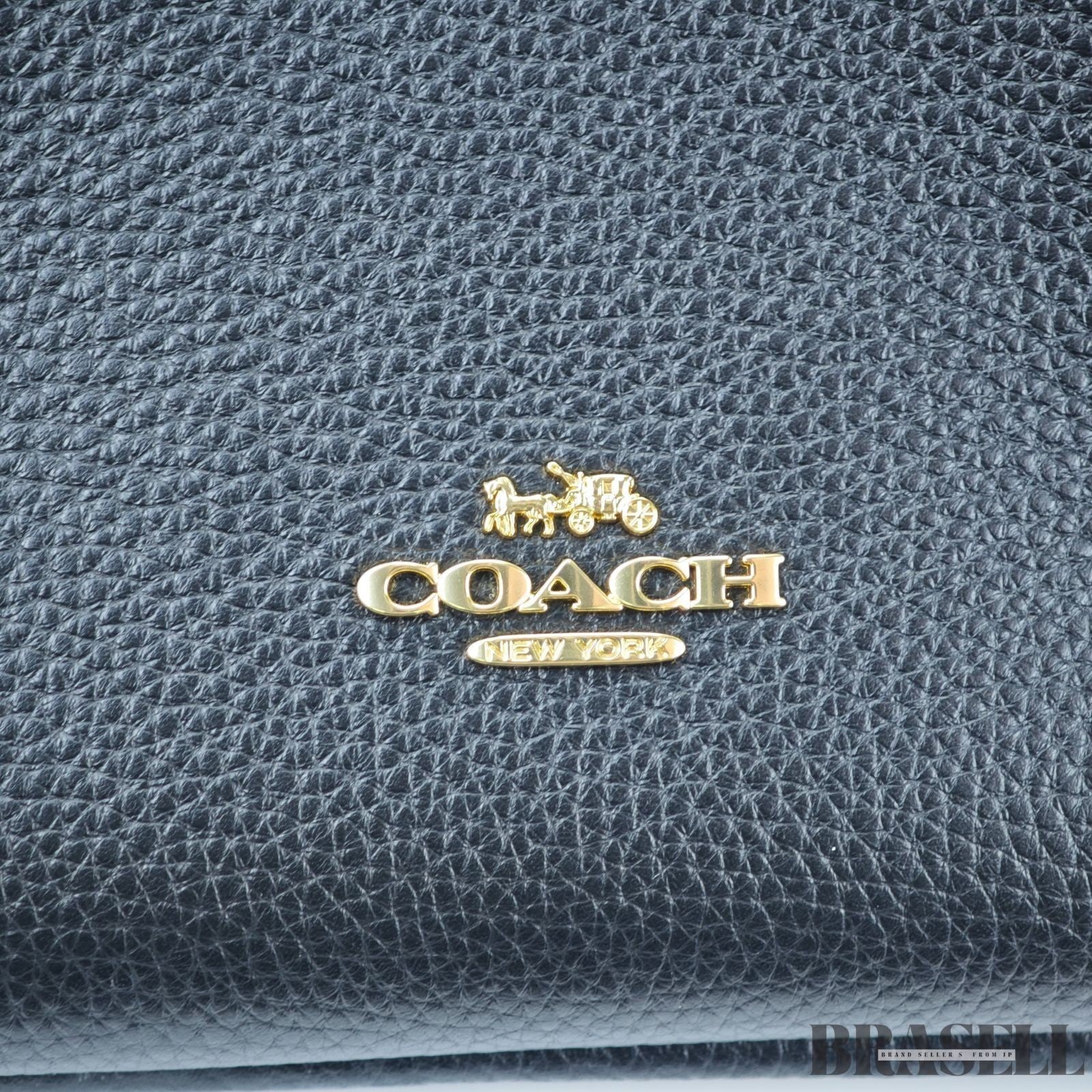 COACH Hadley Convertible Crossbody Bag CW002 IMBLK Bucket Bag Shoulder Bag Black