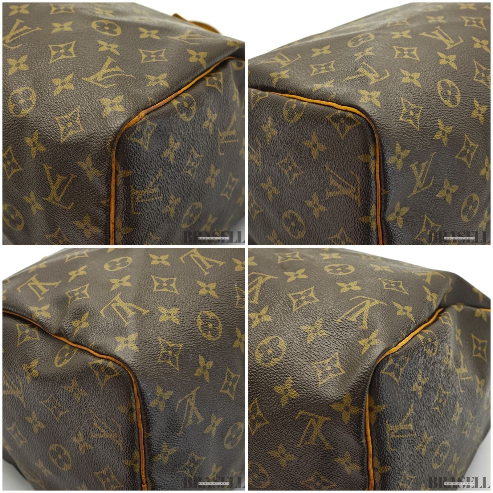 Borsa a mano Louis Vuitton Speedy 30 M41526 Monogram marrone da donna