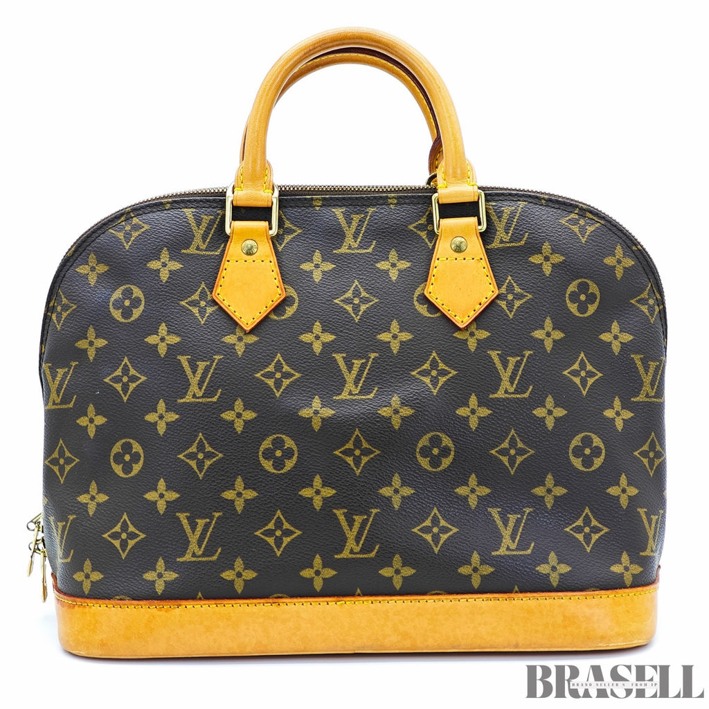 LOUIS VUITTON Alma PM Handbag M51130 Monogram Canvas Brown