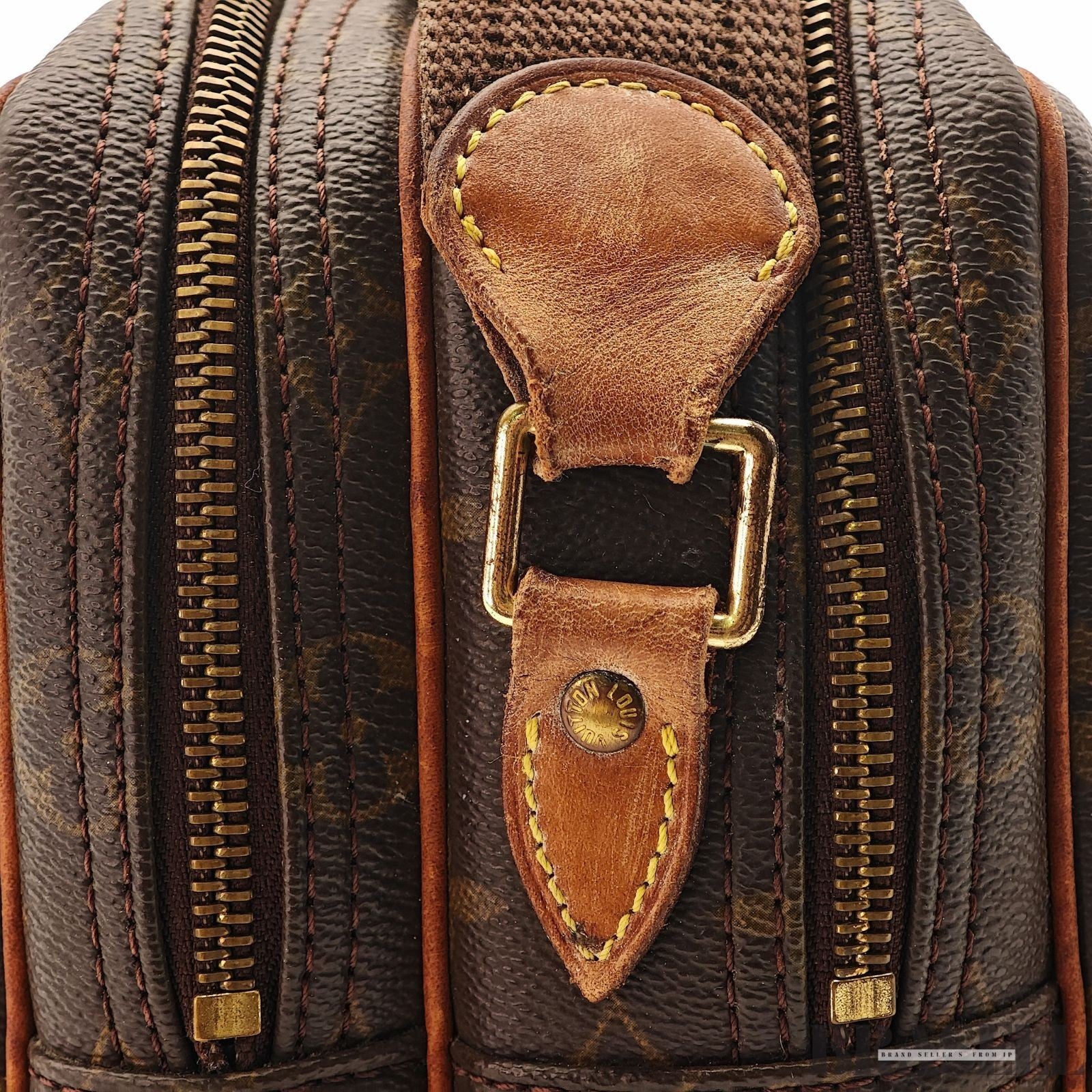 LOUIS VUITTON Reporter PM Crossbody Shoulder Bag Monogram Leather M45254 SP0060