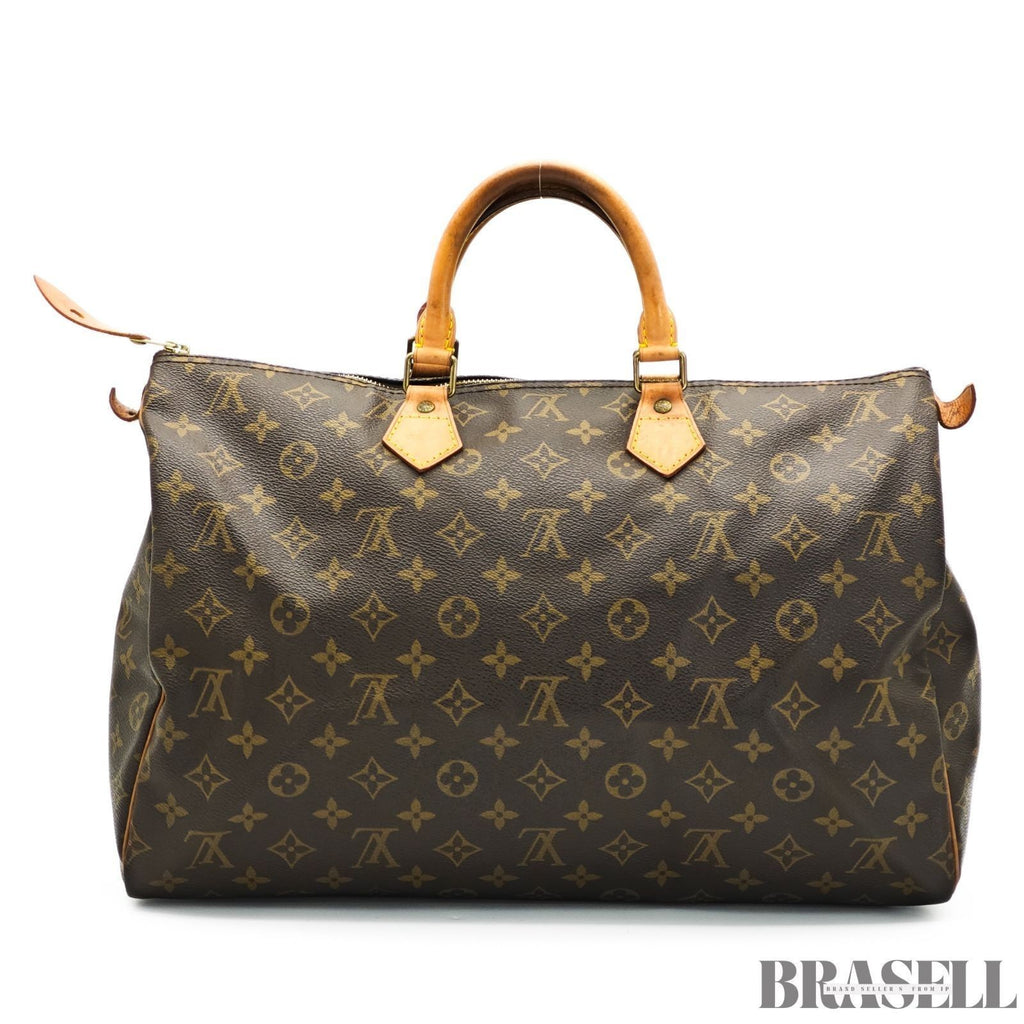 Louis Vuitton Speedy 40 M41522 Handbag Boston Bag Large Capacity Travel Brown
