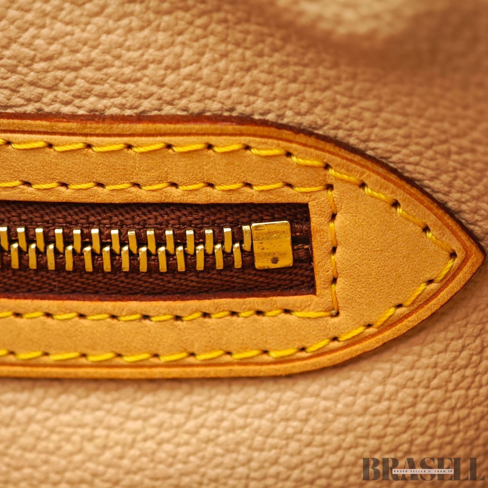 LOUIS VUITTON BUCKET GM Shoulder Tote Bag Monogram Leather Canvas Brown M42236